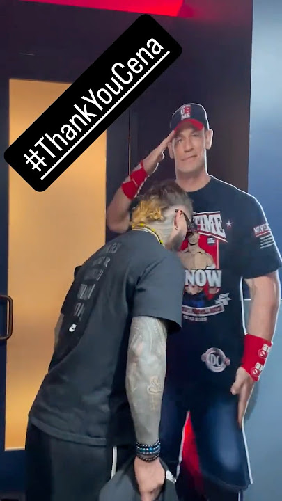 Jey Uso Headbutted John Cena 😭🙂 Right Before His Final Entrance… This Was WILD 💀 #WWE #Viral #FYP