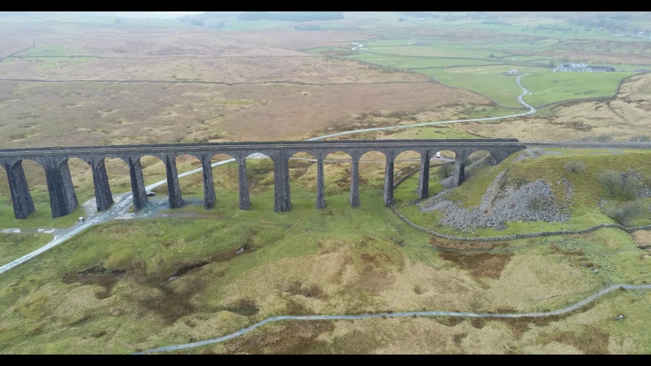 Ribblehead viaduct parrot anafi drone