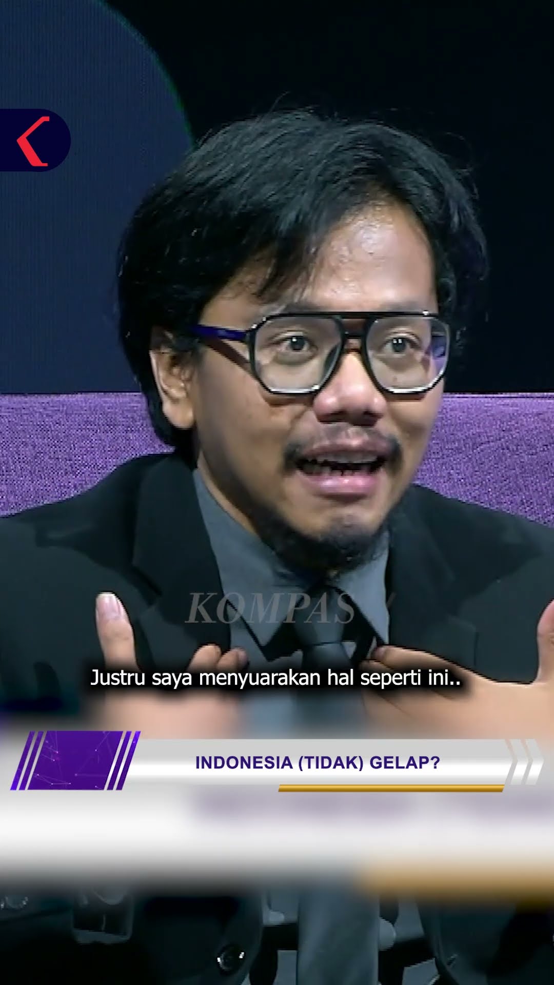 Aksi #ndonesiaGelap, Ferry Irwandi: Dukungan Itu Bukan Pujian Doang #shorts