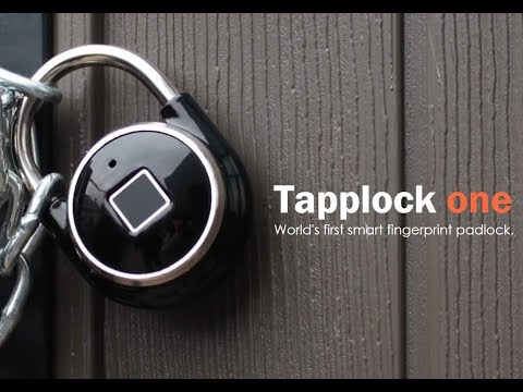 TappLock One: The World's First Smart Fingerprint Padlock