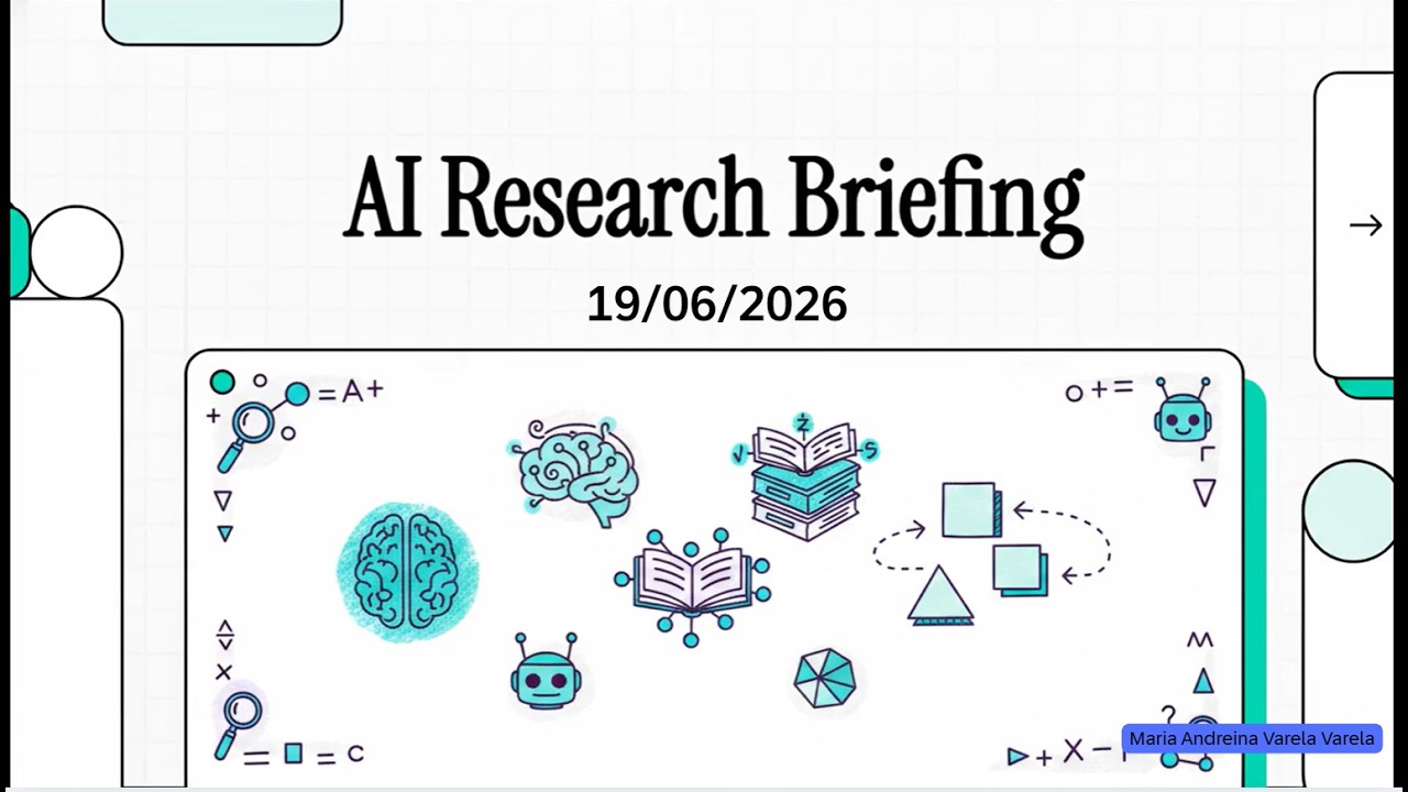 AI Research Briefing 19/06/2026: NASA's New Agent Framework, GUI Reinforcement Learning, and GWMs