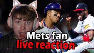 Mets fan live reaction to Mets vs Braves 8/24/25!!