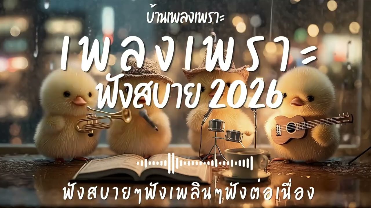 รวมเพลงเพราะๆ ฟังสบายๆ ฟังทำงาน ร้านกาแฟ 2026 EP.145#เพลงใหม่ล่าสุด #เพลงเพราะ #เพลงฮิต#เพลงไทย