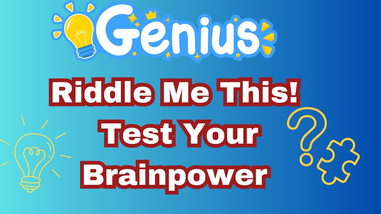 Quiz time Fun Riddle Quiz | Test Your Common Sense & Brain Power 