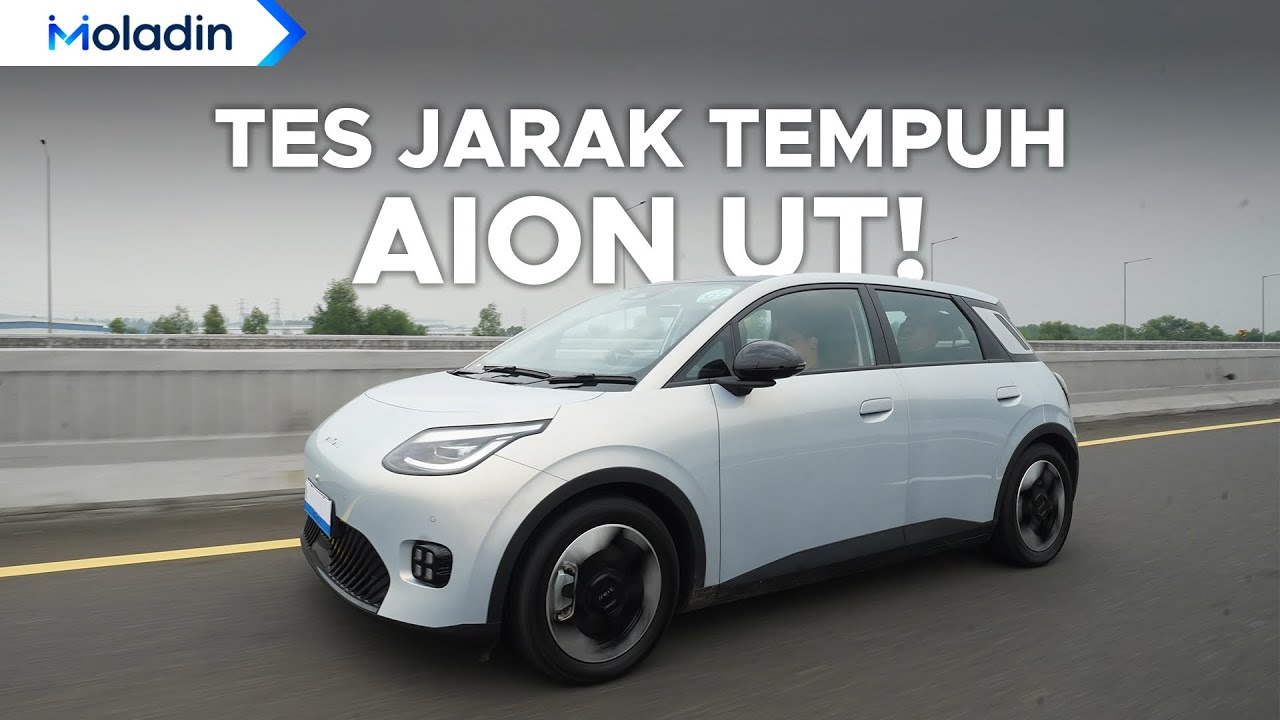 Sekali Cas Bisa Jalan 500 km, Saatnya Kami Buktikan! Tes Jarak Tempuh Baterai Aion UT | Moladin