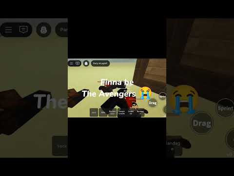 Getting ready #roblox #deadrails #avengers #song