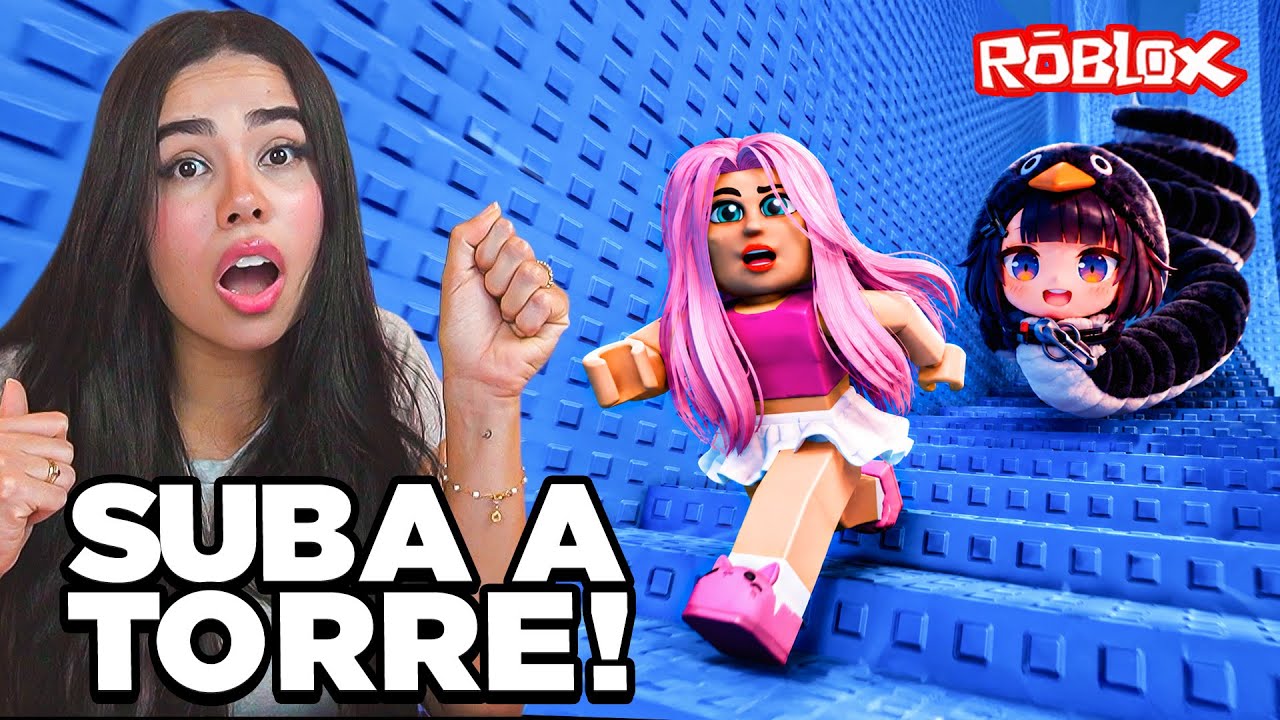 SUBA A TORRE DO PINGUIM GUGU NO ROBLOX