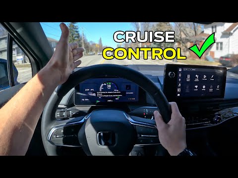 How to use Normal and Adaptive Cruise Control in the Honda Prologue