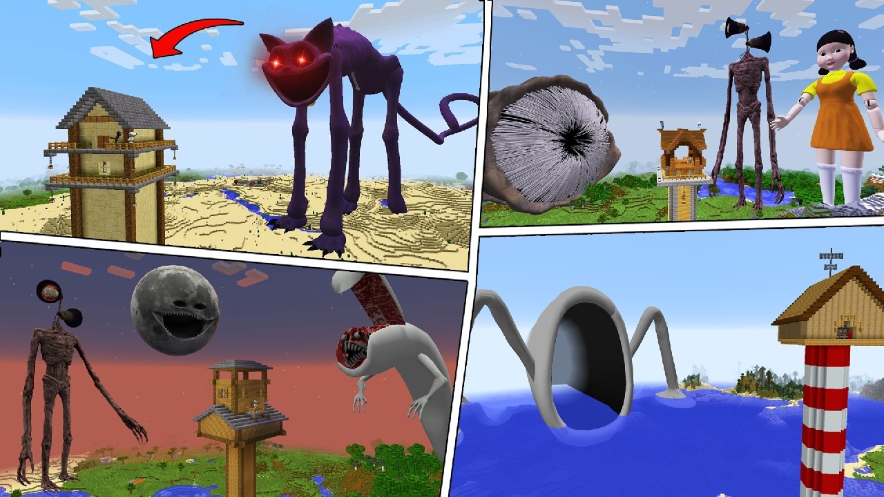 COMPILATION OF SHIN GIANTS PART 4 in Minecraft - Gameplay - Coffin Meme