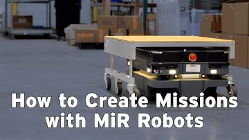 How to Create Positions and Missions with Mobile Industrial Robots AMRs