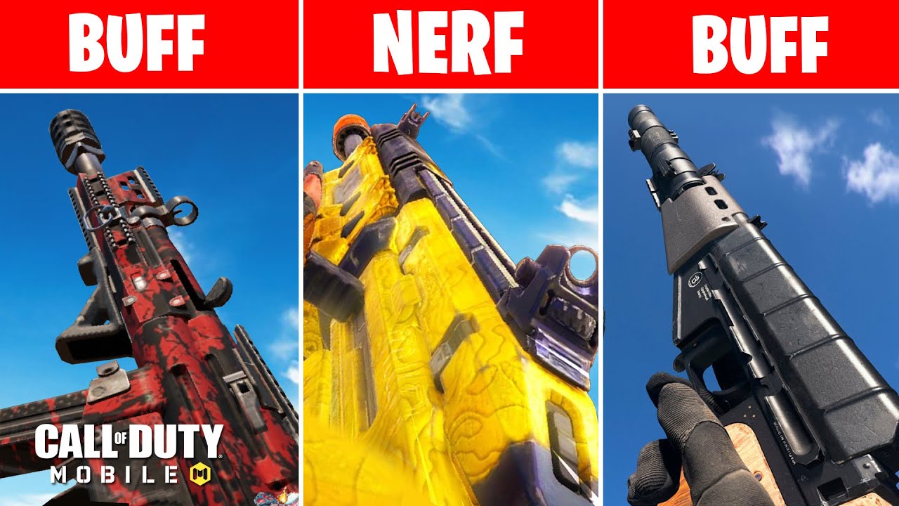 NEW WEAPON CHANGES! MAN-O-WAR NERF + QQ9 BUFF + AS VAL BUFF (COD Mobile Nerfs and Buffs)