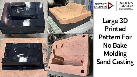 PATTERN FORGE | No Bake Sand Casting 3D Printed Patterns