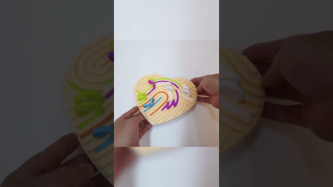 Silicone Sensory Activity Board Fidget Toy    