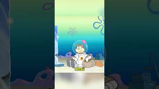 Sandy went crazy after getting trapped inside her dome. #Anime #fyp #spongebob