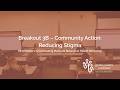 Breakout 3B Community Action: Reducing Stigma | 3.26 Mind Matters Workshop