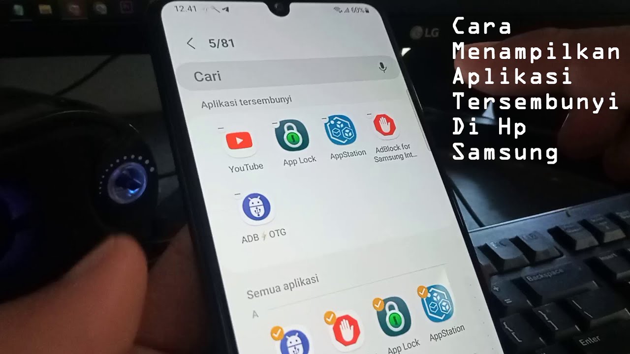 Cara Menampilkan Aplikasi Tersembunyi Di Hp Samsung A04s, A23, M13, A13