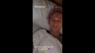 MGK's response to the person who sprayed a d*ck on his tour bus | #shorts