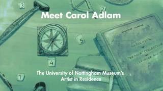 Meet Our New Artist-In-Residence Carol Adlam