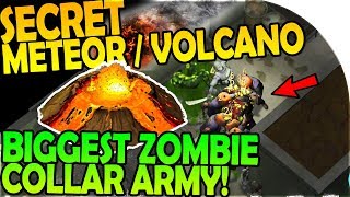 BIGGEST ZOMBIE COLLAR ARMY POSSIBLE + SECRET METEOR/VOLCANO- Last Day On Earth Survival 1.6.5 Update screenshot 5