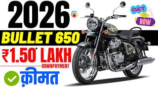 Bullet 650 Launched | Royal Enfield Bullet 650 On road Price 2026 With Loan Sheet