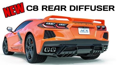 C8 Corvette REAR DIFFUSER  by ACS Composite