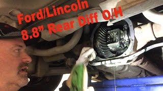 Ford Lincoln 8.8' Rear Differential Overhaul