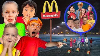 Don't Order These Happy Meals Blippi, Ryan's World, Kids Diana Show Vlad and Niki from McDonald's!