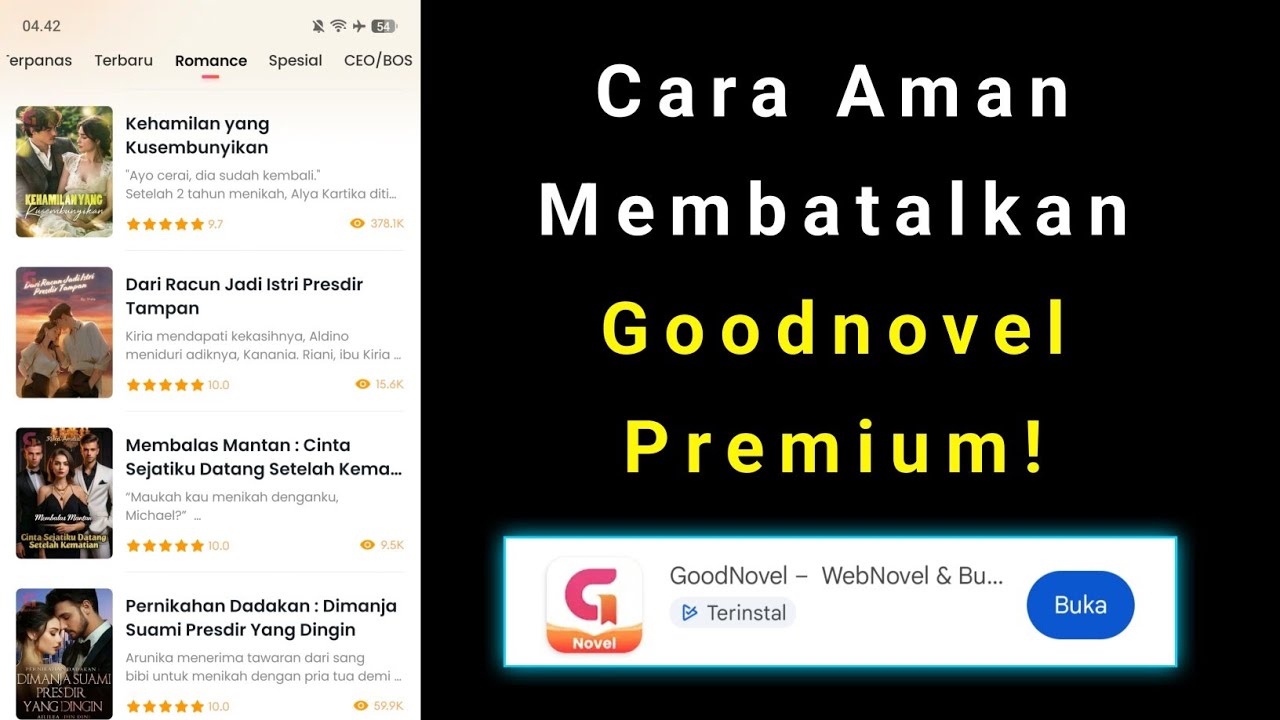 Cara Membatalkan Langganan Goodnovel Cara Berhenti Berlangganan