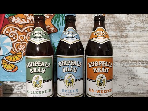 Обзор на немецкое пиво Kurpfalz (Курпфальц) \ Курпфальц Хеллес, Ур-Вайцен, Келлербир