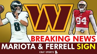 BREAKING 🚨: Commanders Sign QB Marcus Mariota In NFL Free Agency | Sam Howell Trade Next?