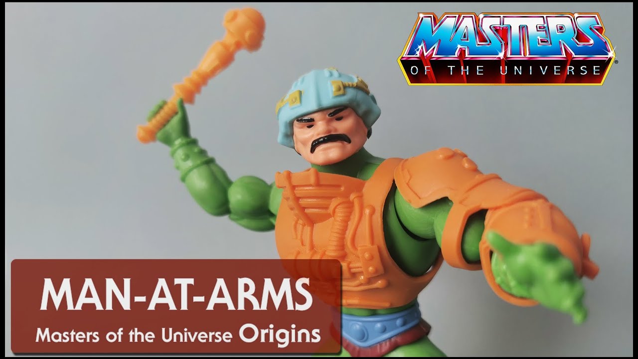 Man At Arms Masters Of The Universe MotU Origins Action Figur GNN89 Mattel