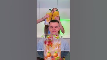 Yes or No? Create a GIANT Drink Challenge #shorts