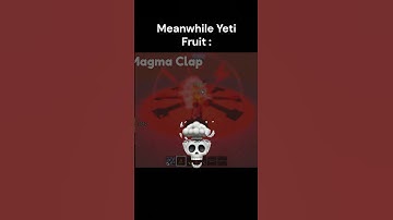 Yeti Copy Fruit💀 | Ice fruit | Magma fruit | #roblox #trending #shorts #reghy  #bloxfruits #onepiece