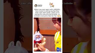 Lisa’s adorable new Labubu sighting sends fans into a frenzy of affection 🧸✨ #lisa