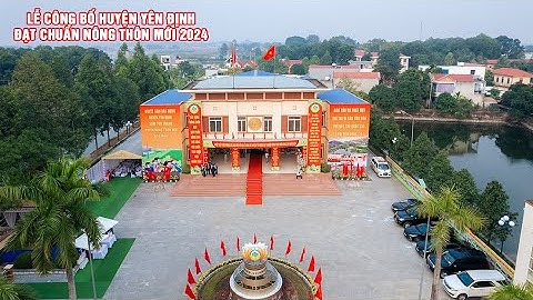 Chương trình nghệ thuật chào mừng huyện Yên Định đạt Chuẩn Nông thôn mới nâng cao năm 2024