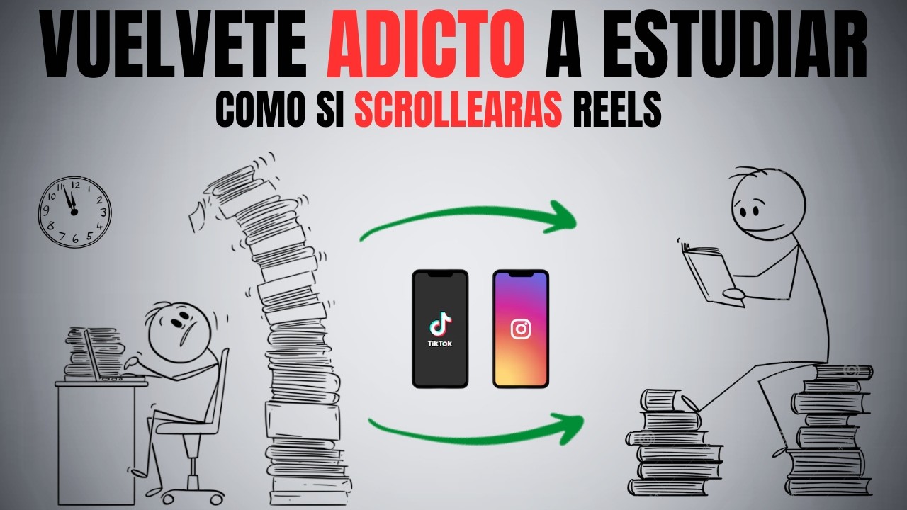 En realidad, volverse adicto a estudiar es fácil.