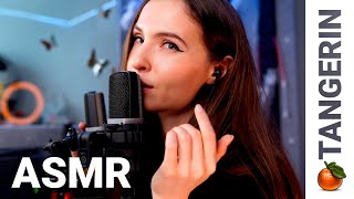 ASMR Mouth Sounds / Licking / Kisses & Visual Triggers | Tangerin