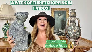 IT WAS A GOOD WEEK THRIFTING! Let&#39;s Go Shop GOODWILL Garage Sale Estate Sale &amp; Barn Sale For Vintage