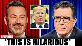 Jimmy Kimmel and Stephen Colbert ROASTS Trump On Live, Trump LOSES It. Net Worth