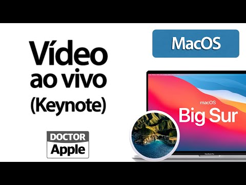 Curso Apple Mac - Video ao Vivo no Keynote