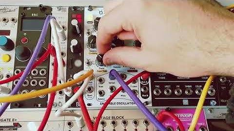 UJTB Take on the 4ms and Matthias Puech Ensemble Oscillator - Demo not demo