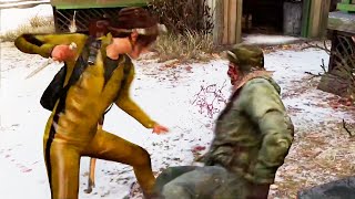 Ellie Destroys Everyone - The Last Of Us Best Gameplay Moments | Grounded