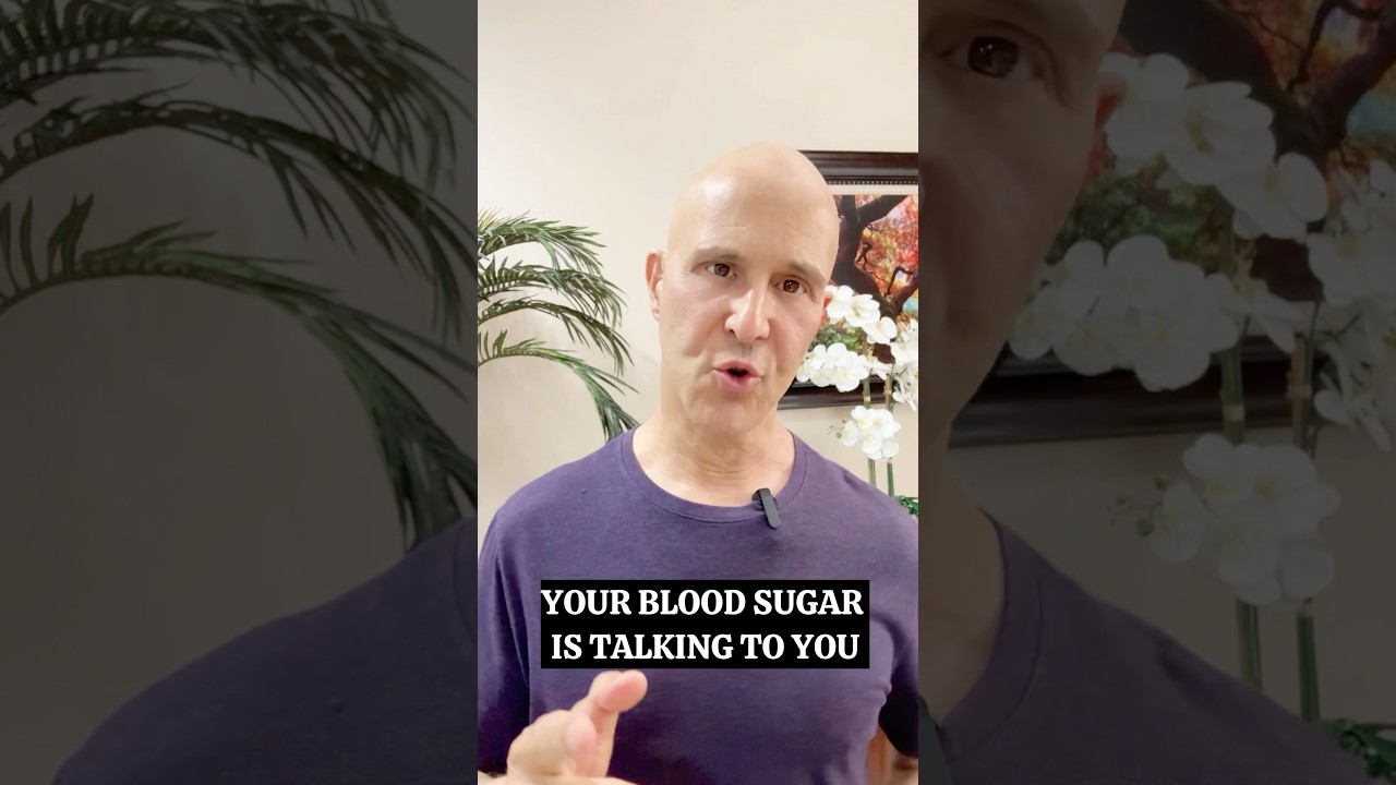 YOUR BLOOD SUGAR IS TALKING TO YOU #drmandell #health #sugar #food