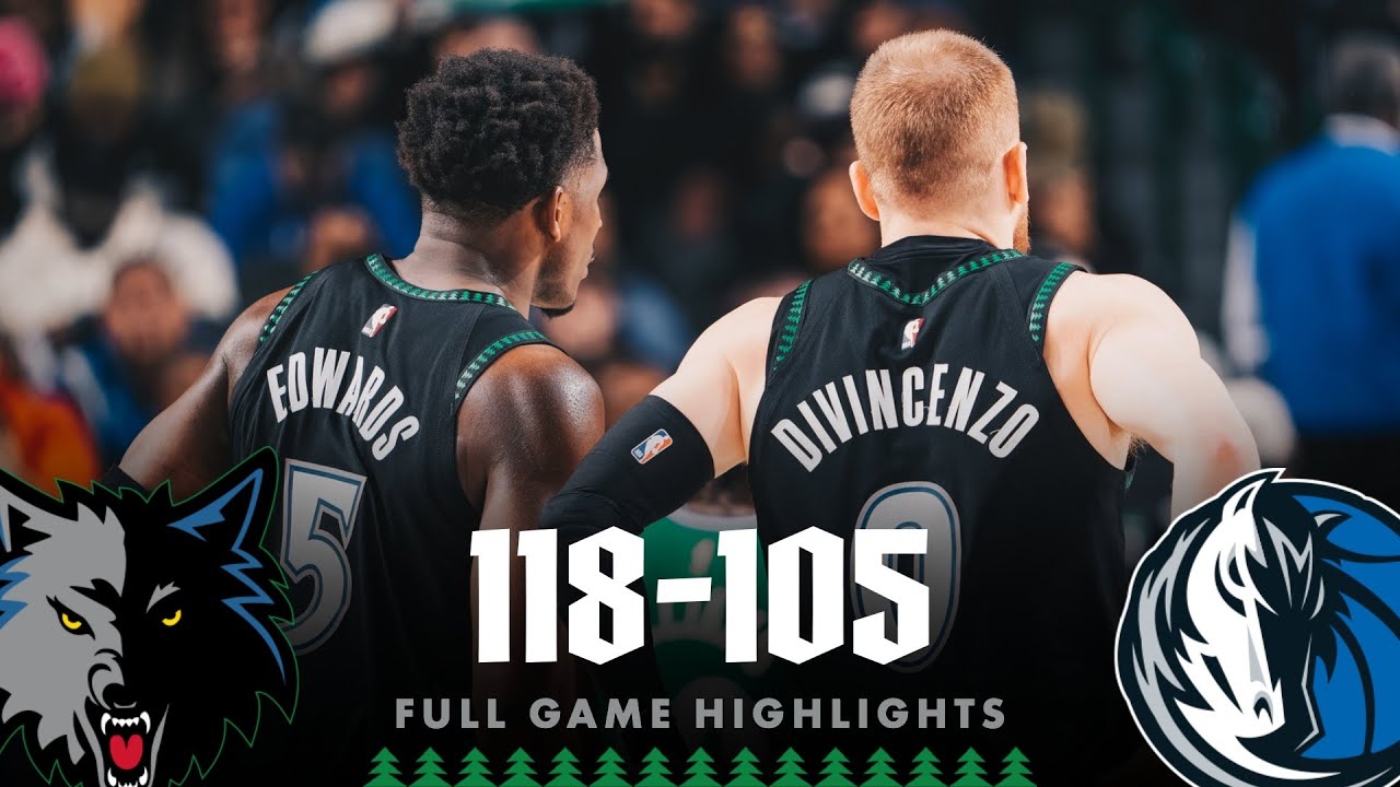 Minnesota Timberwolves Defeat Dallas Mavericks, 118-105 | 01.28.26