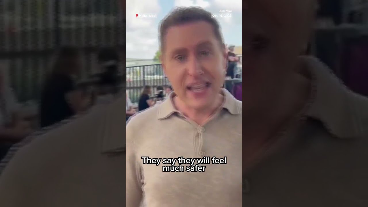 A cruise ship is bringing home stranded American citizens from Israel