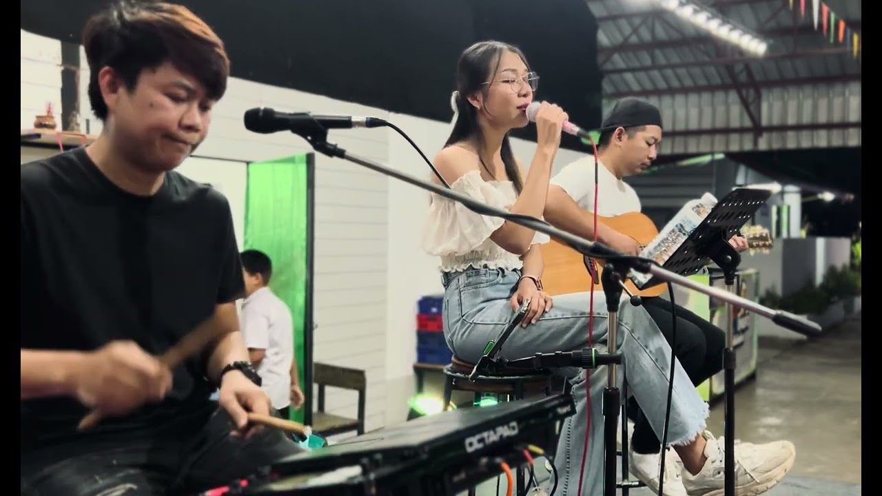 โฟล์คซอง ดนตรีสด เพลงร้านเหล้า เปิดฟังชิวๆ  เพลงเปิดฟังงานแต่ง by morning market  folkband  Ep.22