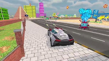 Army Bus Robot: Robot Car Game