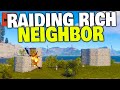 THE RICHEST Neighbor I've RAIDED IN MY 7000 HOURS OF RUST! - Rust Solo Survival