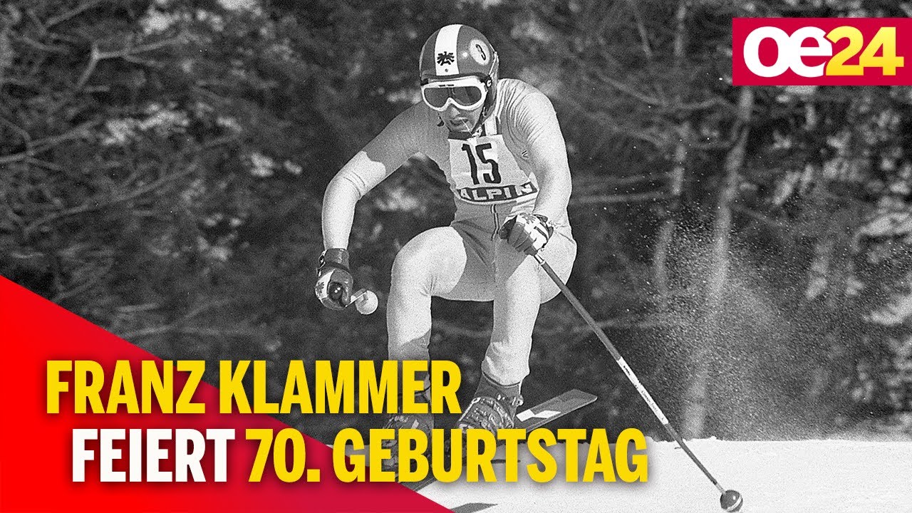 Ski-Legende Franz Klammer feiert seinen 70. Geburtstag