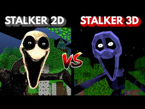 Stalker 2D vs Stalker 3D in Minecraft – Which one is better?